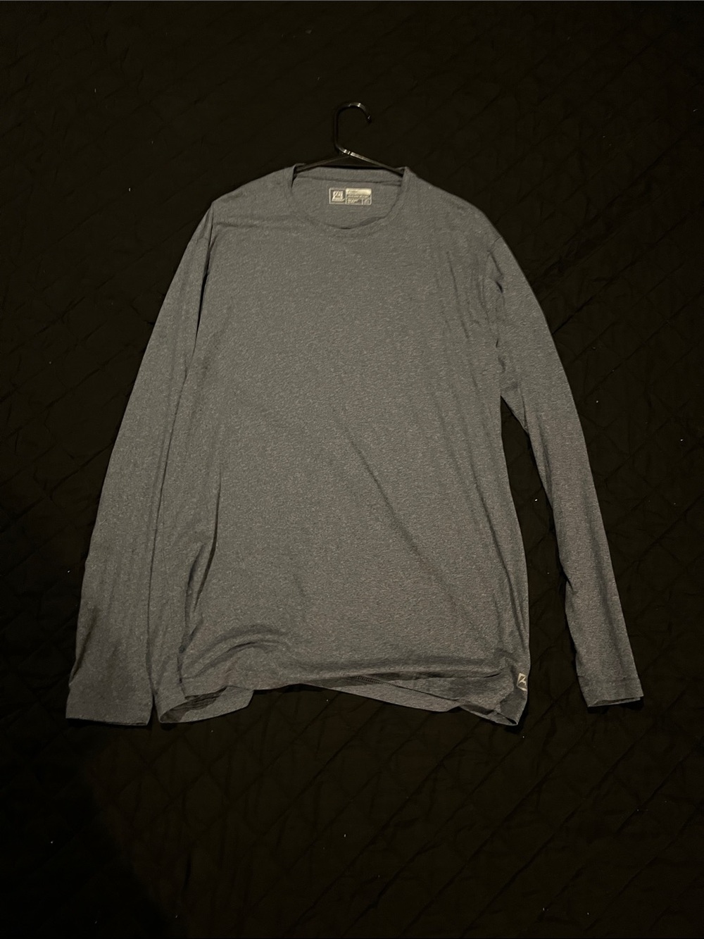 Avalanche Men's Long-Sleeve Crewneck Shirt - Slate Blue